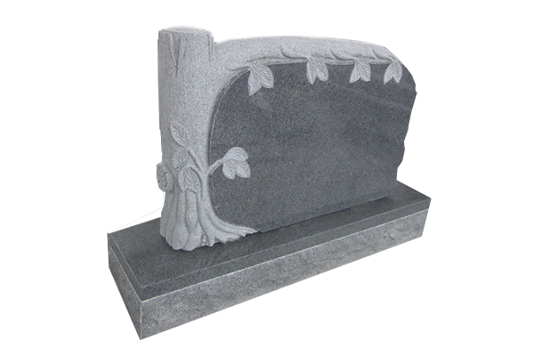 BRT029APDCG.png Broken Tree 3-6x0-8x2-4 Polish 2 with carving DarkCloudGrey - Image 1