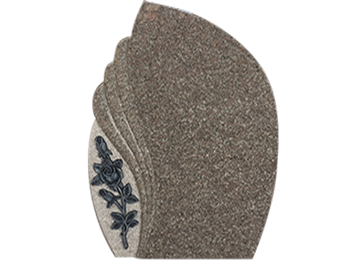 Design 18012 Rounds & Rose 2-6x0-6x3-6 AP Imperial Rose Sawn Panel w/ Raised Carved Rose w/ Antique Finish Stippled Rounds