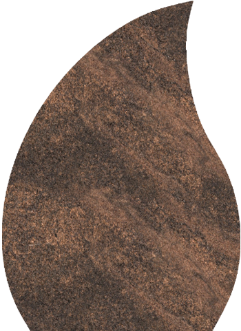 Tear Drop 2-2x0-6x3-0 All Polished Rustic Brown