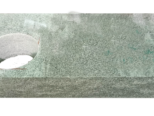 Flush Marker with core hole 1-8x0-10x0-3 PFT/BRP Georgia Grey