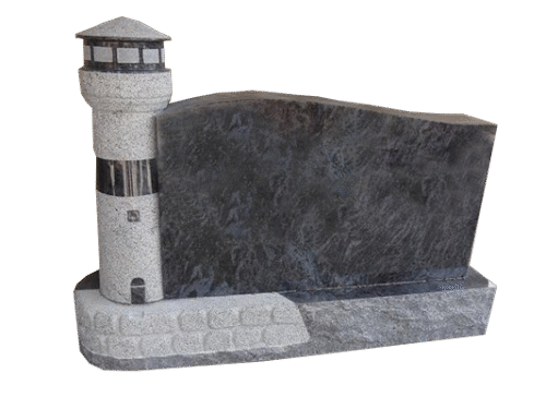 Lighthouse die 3-6x0-8x2-0 column 0-9.5x0-9.5x2-8 BahamaBlue