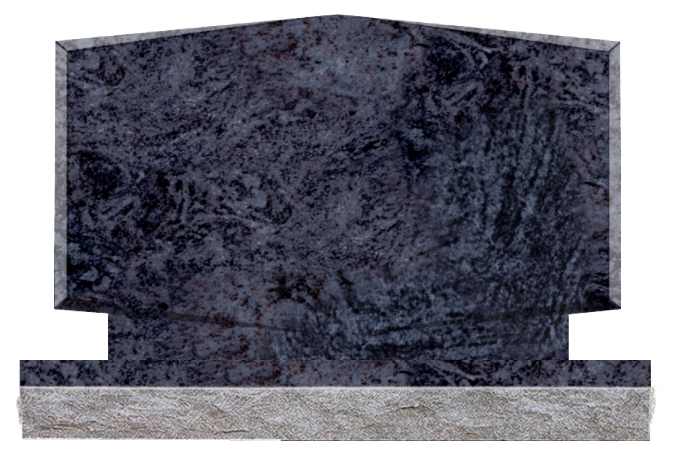 RTP100APBB.png Rooftop w/ Chamfers 3-6x0-6x2-2 AP Bahama Blue Chamfers and 3/4" Recess on Front Only, Checks on Bottom - Image 1