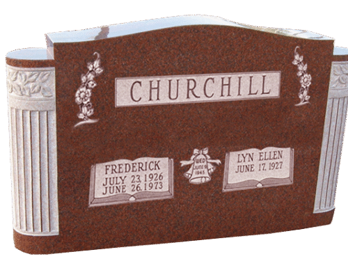 Serptop w/ flutes and flowers 4-0x0-8x2-6 P5 IndiaRed