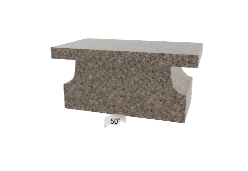 Pedestal Bench Template 105-03