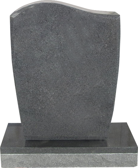 WAV097APDCG.png Tall Wave Design 2-6x0-8x4-0 All Polished Dark Cloud Grey - Image 1