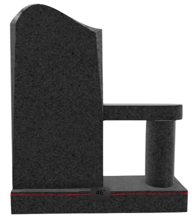 Half Serptop Bench Template 105-03